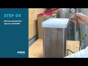 How to install the CO2 cylinder for Quooker 600g
