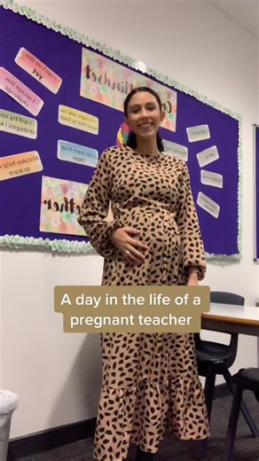 A Day in the Life of a Pregnant Teacher