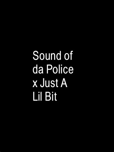 part 2822 l Sound of da Police (KRS-One) x Just A Lil Bit (50 Cent) #xxririxxlyrics #chillvibes #mashups #foryou #lyrics