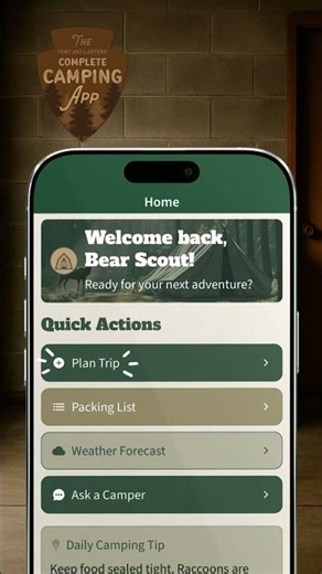 COMING SOON! #tentandlantern #campingapp
