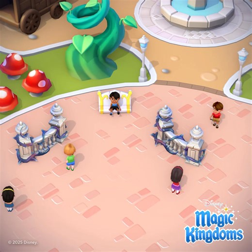 Add a touch of eerie elegance to your Kingdom with the Thorned Ivy Rail! 🌿🕸️ Twisting with ghostly grace and creeping charm, this gothic garden piece brings a whisper of the mysterious to any path or plaza. A perfect pick for those who fancy a fright with their foliage! | Disney Magic Kingdoms