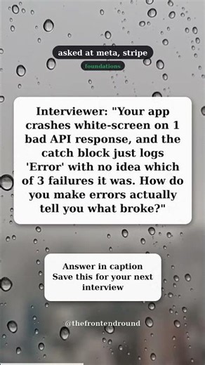 Custom errors and try catch in JavaScript | frontend interview