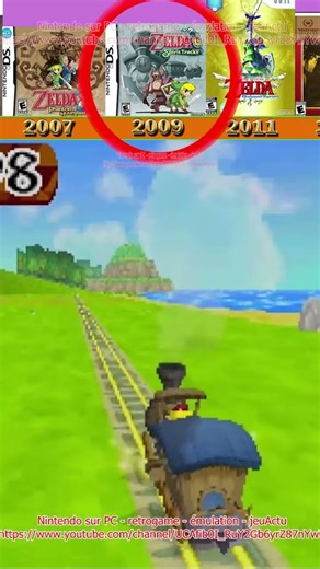 L'évolution de tous les jeux Zelda #zelda #evolution #all