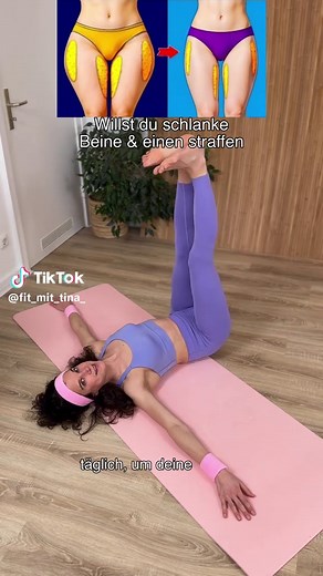 Effektive Übungen für straffe Beine und flachen Bauch