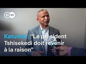 Moïse Katumbi: "Le président Tshisekedi doit revenir à la raison"