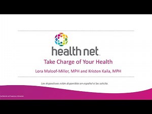 Take Charge of Your Health - California | Health Net