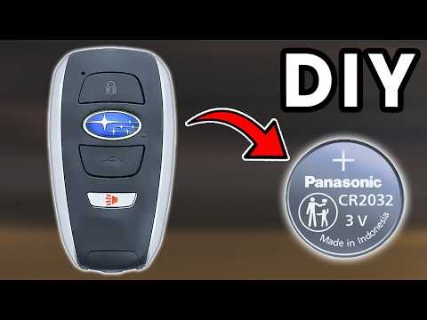 DIY 2015-2025 Subaru Outback Key Fob Battery Replacement | How To Change Subaru Outback Batteries
