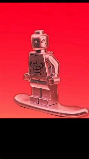 Human Torch vs Silver Surfer #lego #marvel #fantasticfour #mcu #animation #film #shorts #legomarvel