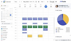 Google Calendar sum hours