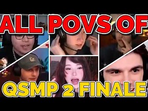 ALL QSMP REACT TO FINALE OF SERVER on QSMP 2 Minecraft Ft. Ewroon, Quackity, Foolish, KatieB & More