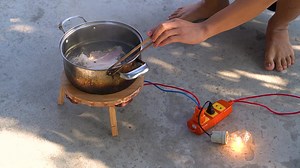 901K views · 11K reactions | I make high power electric stove from microwave transformer | King Homemade | Facebook