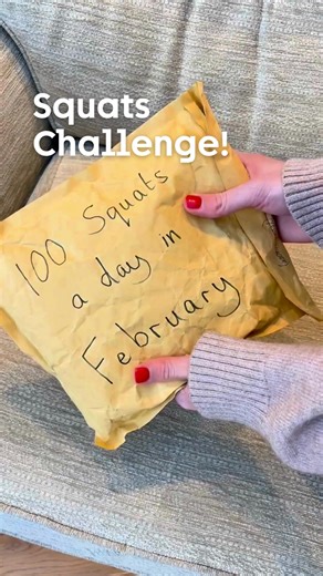 28 Day Squat Challenge: ⚠️ results may include sore glutes - walking like a cowboy - helping to save lives! 1 Feb = 100 squats. 2 Feb = 100 squats. 3 Feb = 100 squats… 28 Feb = 100 squats Take on our 100 Squats a Day challenge this February. Join a group of people working their legs to help support cancer research. Get a free t-shirt if you sign up today. | Cancer Research UK
