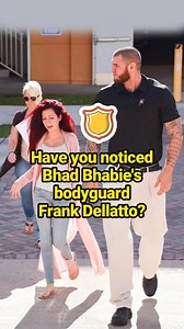 Have you noticed Bhad Bhabie's bodyguard Frank Dellatto? #celebrity #fyp #BhadBhabie #FrankDellatto | Vault TM