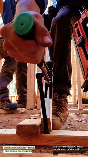 Precise Wood Chiseling – Turning Raw Lumber into Perfect Joints