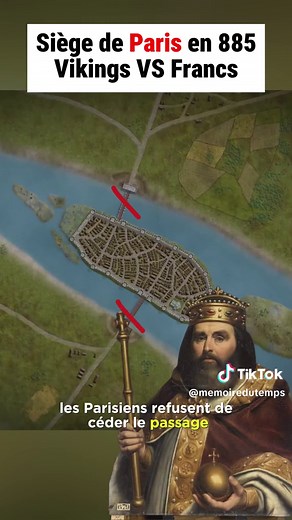 Siège de Paris en 885: L'invasion Vikings dans la Francie occidentale