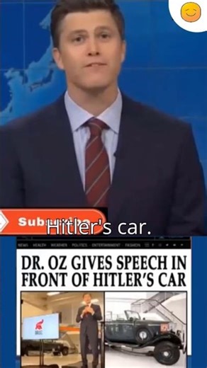 Speech in front of Hitler's car #funny