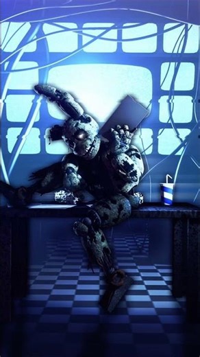 Five Nights at Freddy's Bonnie spring trap #edit😈😈🔪