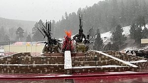 Snow Day in Mescalero 🤍❄️🤍❄️ | Inn of the Mountain Gods