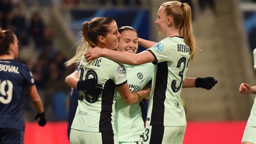 Chelsea women player ratings vs Paris FC: USWNT star Mia Fishel responds to Mayra Ramirez signing with fine goal while Fran Kirby also impresses in comfortable win as Emma Hayes' final-season Champions League dream continues | Goal.com Canada