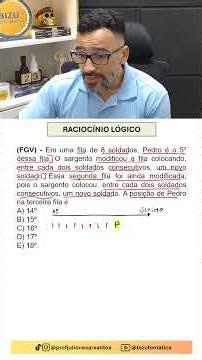FGV - Logical Reasoning - 6 - Spatial Orientation #enem #education #fgv #maths #math #rlm #matematik
