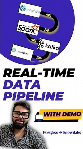 I built a Real-Time Data Pipeline with Kafka, Debezium, Spark & Snowflake (And it Worked !)