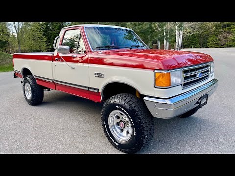 1989 Ford F-250 Custom 4x4 460 5-Speed Walk Around and Drive