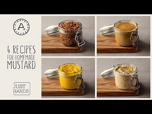 4 Recipes for Homemade Mustard | Akis Petretzikis