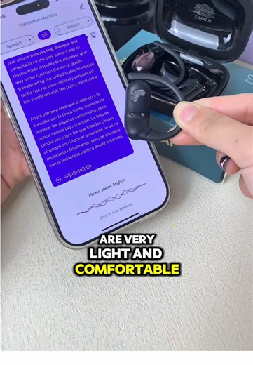 Bluetooth Translation Earbuds for Effortless Communication