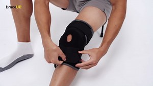 BraceUP Hinged Knee Brace Support for Knee Pain - Maximum Support and Comfort for ACL/PCL Injuries, Meniscus Tears, Arthritis (S/M)