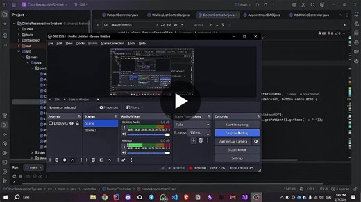 Java Clinic Management System Built with JavaFX and MySQL | Nermen R. posted on the topic | LinkedIn