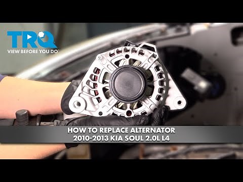 How to Replace Alternator 2010-2013 Kia Soul 2.0L L4