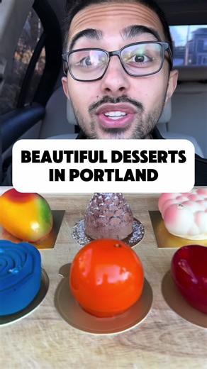 Reviewing Viral Fruit Shaped Desserts in Portland