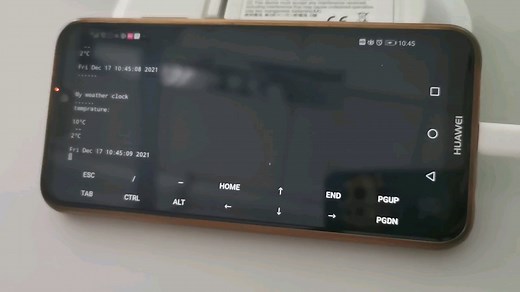 手机上Termux运行python演示