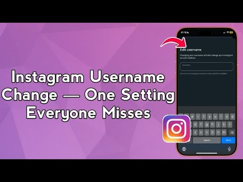 Instagram Username Change — One Setting Everyone Misses