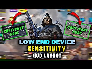 *BEGINNER TO PRO* Best Sensitivity Settings | HUD Layout | Best Colour Graphics settings CODM BR🔥💀