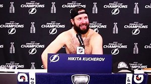 Kucherov takes shot at Montreal fans but spews truth in epic press conference