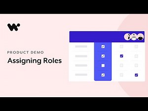 Assigning Roles l Product Demos