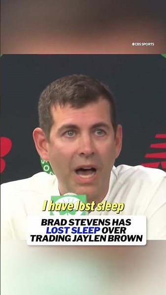 The Jaylen Brown trade wasn't an easy one for Brad Stevens #celtics #76ers #nba