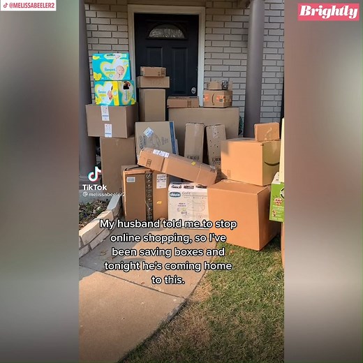 228K views · 990 reactions | Some old taped-up Amazon boxes and an unexpected guest helped Melissa Beeler pull off the most epic prank. https://gma.abc/3fTAQBP | Good Morning America | Facebook