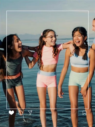 The swimsuit she wears on repeat #mylecollective #girlpower #tween #swimsuit