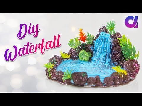 How to make Waterfall very easy at home | Home decor | Artkala