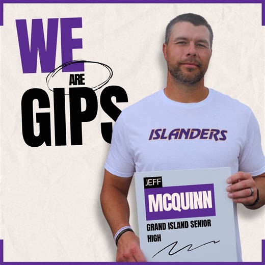 "I think what we do is we create leaders. We find the people who have some sort of ability to be front runners, and people who can challenge each other and challenge others, and aren't afraid to go against the status quo. I think as teachers and educators, we find those kids who can truly be the leaders we need them to be." Jeff McQuinn has been with GIPS for 13 years and serves as a strength coach and the Grand Island Senior High head football coach. For McQuinn, coaching football is more than 