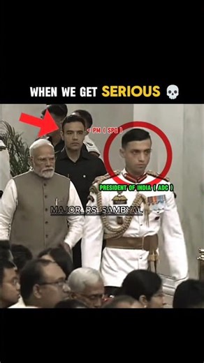 Major Rishabh Cute Bonding With Modi ji & SPG 🗿 #majorrishabhsinghsambyal #trending #modi #spg