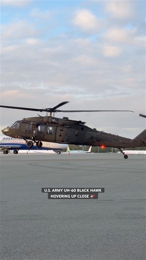U.S. Army UH-60 Black Hawk Hover at Paine Field | Powerful Helicopter in 4K
