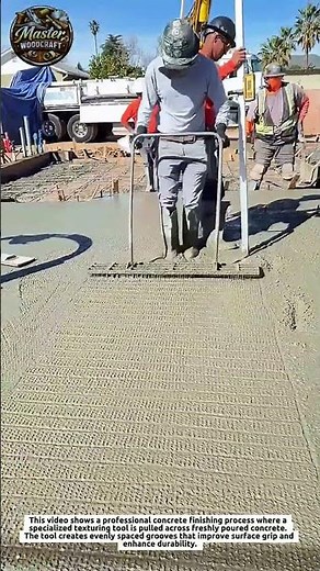 Concrete Surface Texturing Process | Professional Finishing Technique