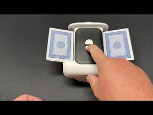 Automatic Card Shuffler 1-2 Decks,UNO Poker Shuffler with 2400mAh Rechargeable Built-in Battery