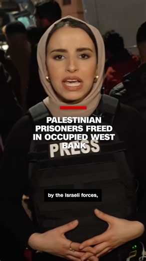 10K views · 132 reactions | As part of the hostage-ceasefire agreement between Israel and Hamas, 90 Palestinian prisoners were released by Israel in the occupied West Bank. CNN's Nada Bashir reports. | CNN International | Facebook