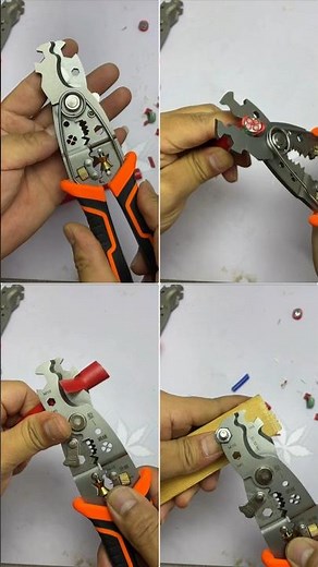 10-in-1 Heavy-Duty Multi-Function Wire Stripping Pliers – Electrician's Essential Tool