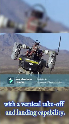 The UAV vertical take off and landing capability