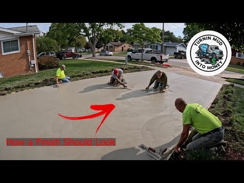 Want a SMOOTH Driveway? Watch This Concrete Replacement Process